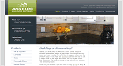 Desktop Screenshot of angelosbuildingsupplies.com